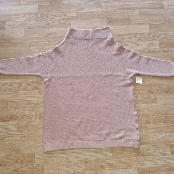 FREE PEOPLE-Ottoman Slouchy Tunic-Cafe Creme-Cotton Blend-Size M-NEW WITH TAG - Picture 4 of 8